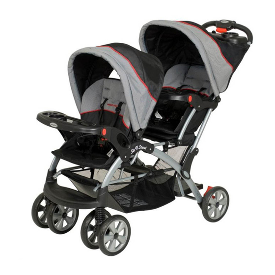 Baby Trend Sit-N-Stand Elite SS76 B Series Instruction Manual