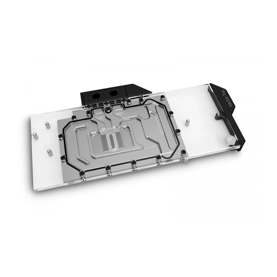 ekwb EK-Quantum Vector Trinity RTX 3080/3090 User Manual
