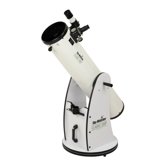 Skywatcher skyliner 200p sales dobsonian manual