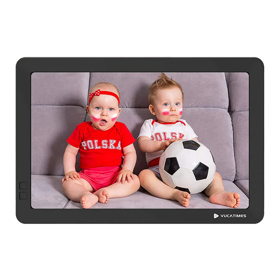 Vucatimes V7 Wi-Fi Photo Frame Manuals