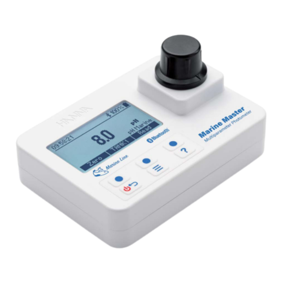 Hanna Instruments HI97105 Instruction Manual