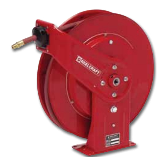 ReelCraft 7830 OLP Operating Instructions Manual