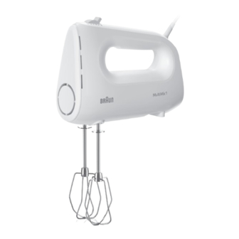 Braun MultiMix 1 Quick Start Manual