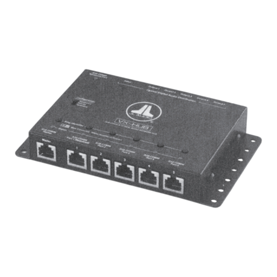 JL Audio JLid VXi-HUB Manual
