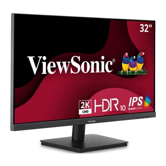 ViewSonic VS3225-2K User Manual