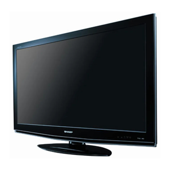 Sharp Aquos LC-32RD2E Operation Manual
