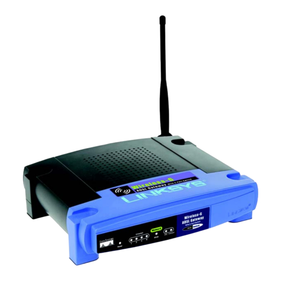 Linksys WAG54G Quick Installation Manual