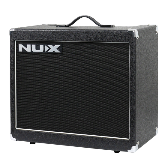 nux MIGHTY-50X Owner's Manual