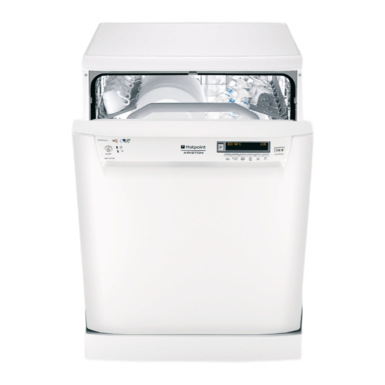 User Manuals: Hotpoint Ariston LDF 12314 Dishwasher