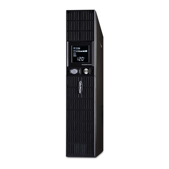 CyberPower OR1000PFCRT2U User Manual
