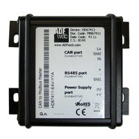ADF Web HD67412 User Manual