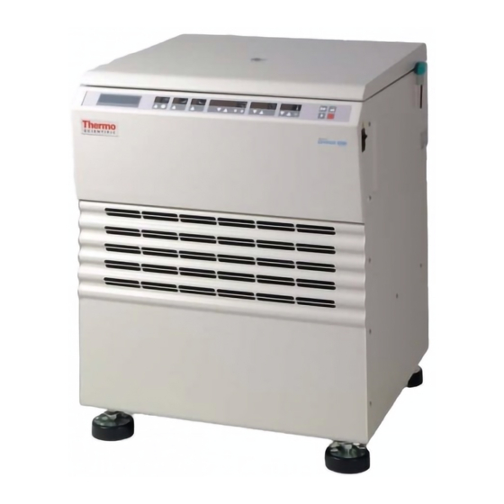 ThermoFisher Scientific thermoscientific Cryofuge 5500i Instruction Manual