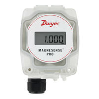 Dwyer Instruments Magnesense Pro MSX Series Specifications-Installation And Operating Instructions