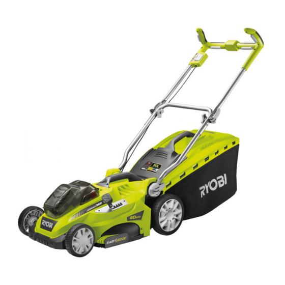 Ryobi RLM18X40H240 Original Instructions Manual