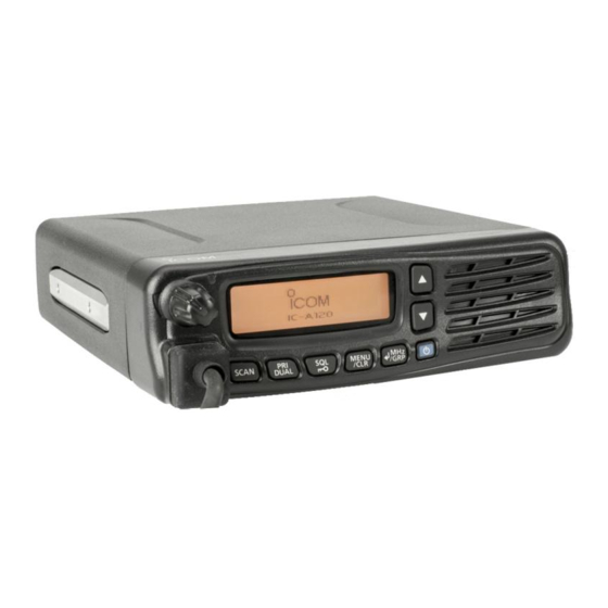 Icom A120BE Full Manual