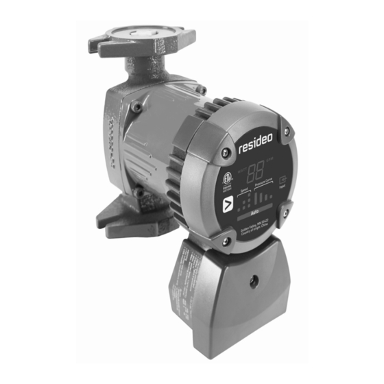 resideo AquaPUMP PCVF-ECM2020/U Manuals