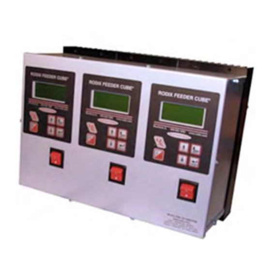 Rodix FEEDER CUBE VF-9-3 Manual