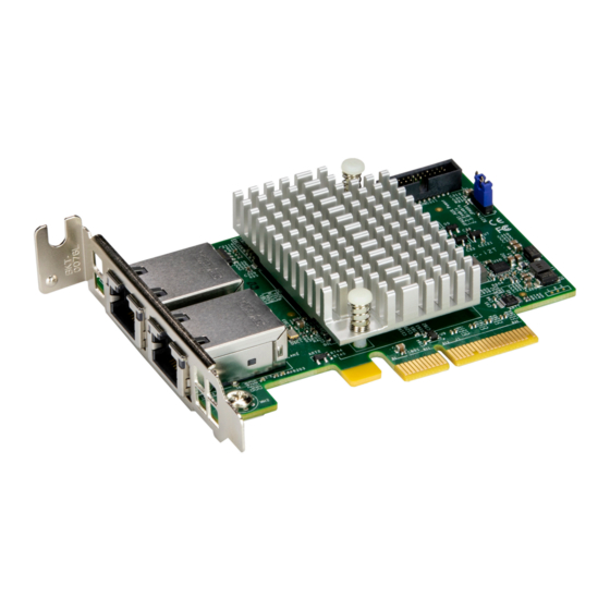 Supermicro AOC-STGC-i2T User Manual