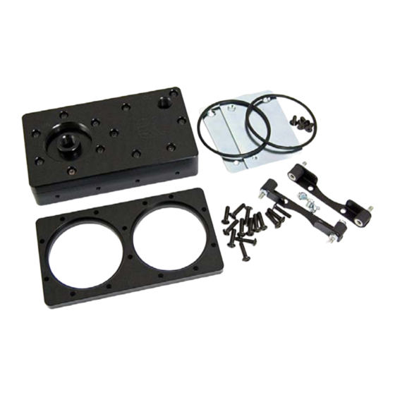 ekwb EK-D5 Dual TOP Installation And Mounting Manuals