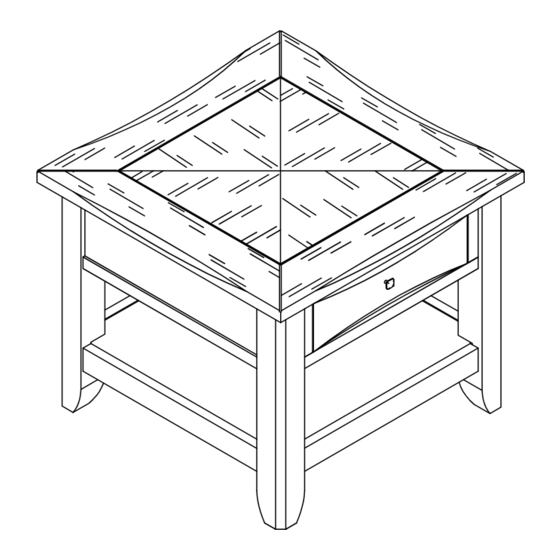 Furniture of America CM4265DK-E Assembly Instructions Manual