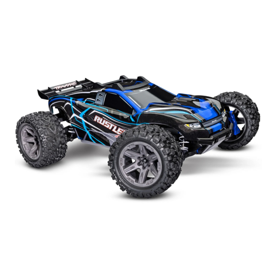 Traxxas RUSTER 4x4 BRUSHLESS Owner's Manual