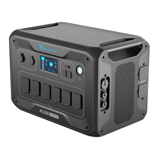 Bluetti AC300 User Manual