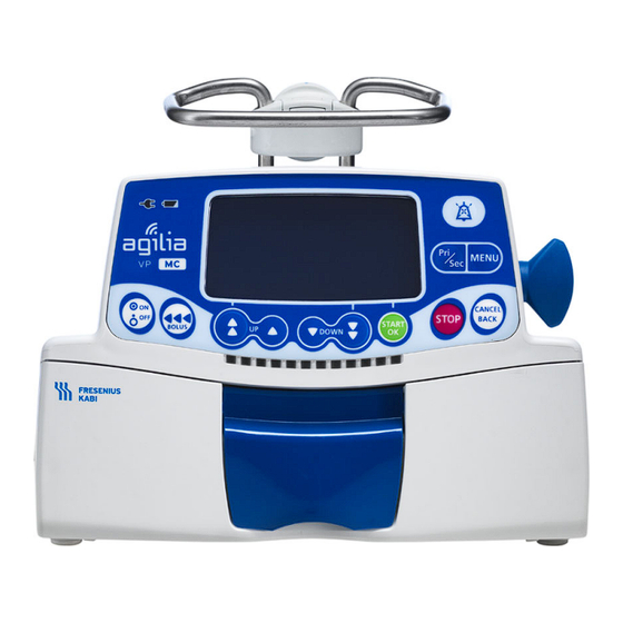 Fresenius Kabi Agilia VP MC WiFi Manuals