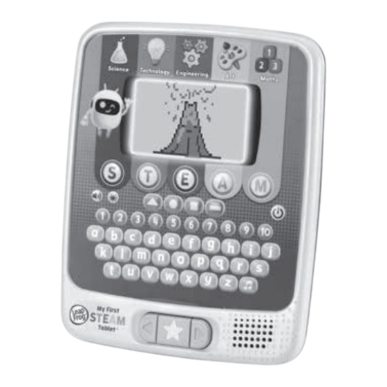 LeapFrog My First STEAM Tablet Instruction Manual