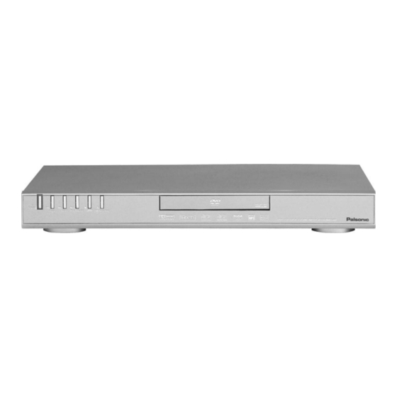 PALSONIC DVD2880PS Manuals