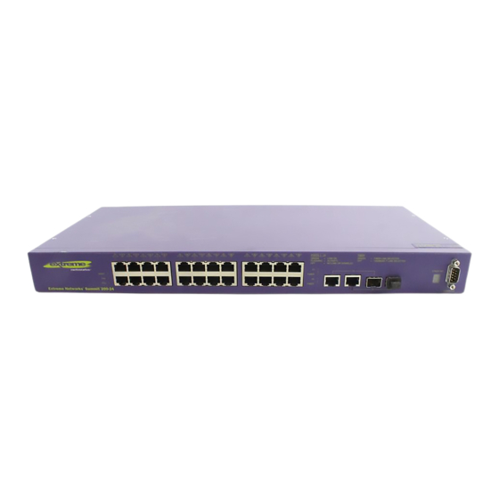Extreme Networks EAS 200-24p Switch CLI Manual