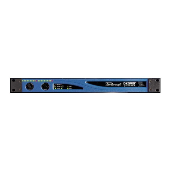 powersoft DIGAM series User Manual
