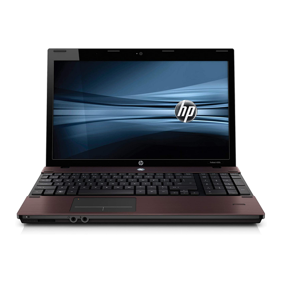 HP ProBook 4520s Quickspecs