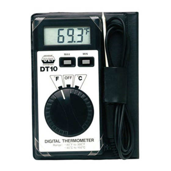 UEi DT10K Instruction Manual