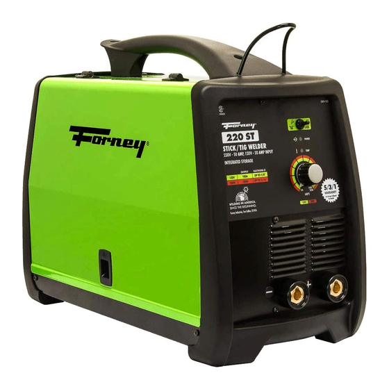 Forney 220 ST Operating Manual