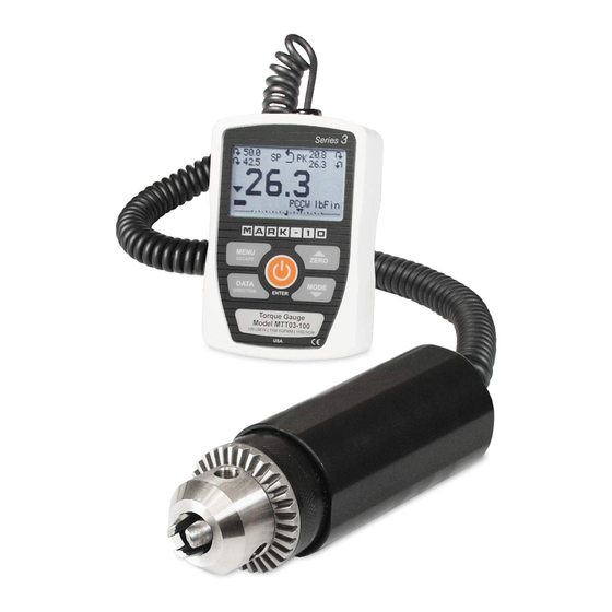 Mark-10 MTT03-20Z User Manual