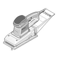 Bosch GSS 230 A PROFESSIONAL Operating Instructions Manual