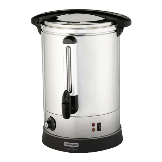 Mellerware GRAND CAYMAN 22550 Quick Manual
