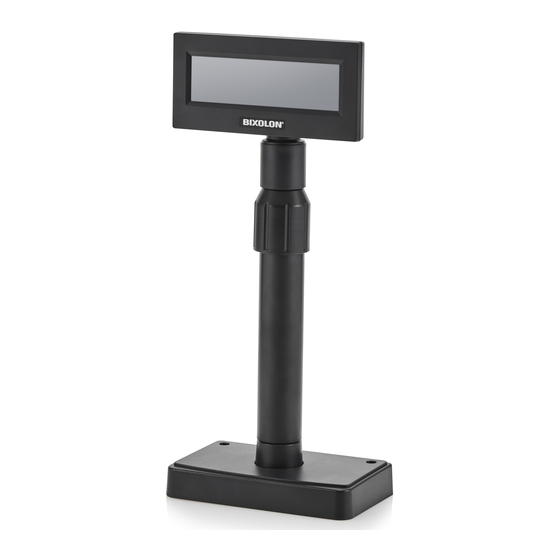 BIXOLON BCD-2000 Installation Manual & Safety Manual
