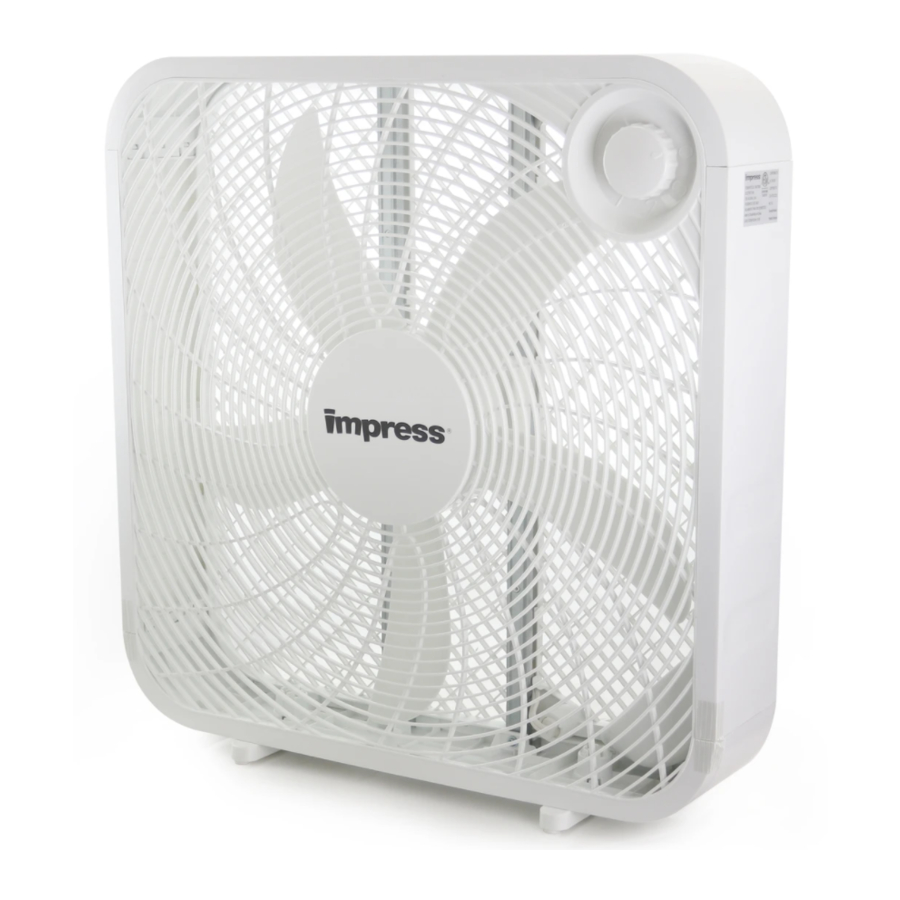 impress IM-720BX Use And Care Book Manual