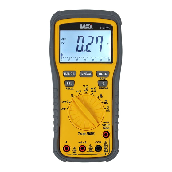 UEi DM525 Instruction Manual