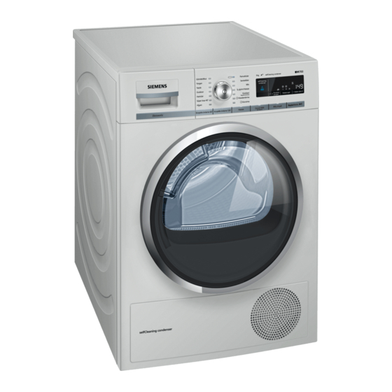 Siemens WT47W560TR Installation And Operating Instructions Manual