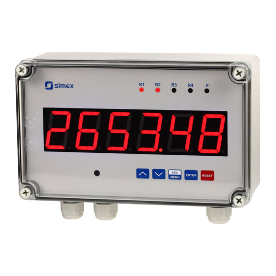 Simex SPP-638 User Manual
