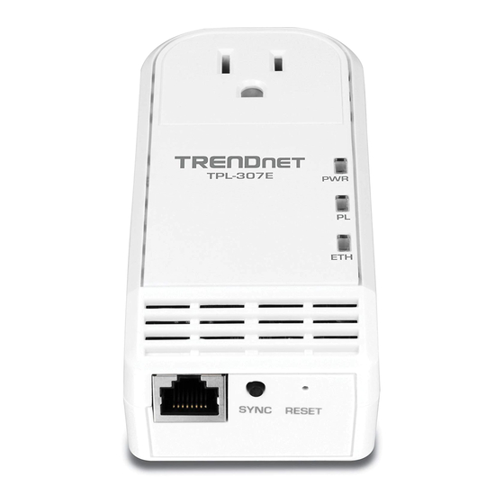 TRENDnet TPL-307E User Manual