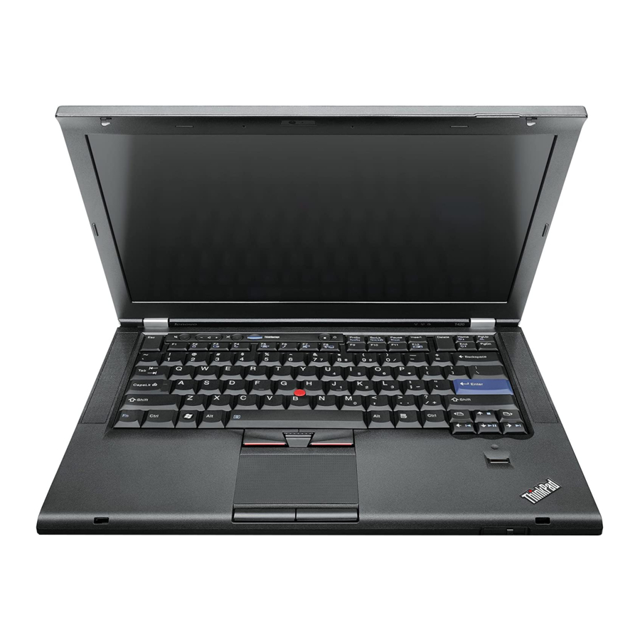 Lenovo ThinkPad T420 4236 Manuals