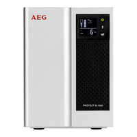 AEG PROTECT B. 1000 Operating Instructions Manual
