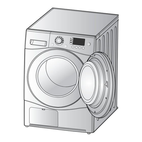 LG dryer Installation Instructions Manual