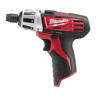 Milwaukee 2401-20 Operator's Manual
