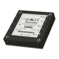 Cosel DHS100A Instruction Manual