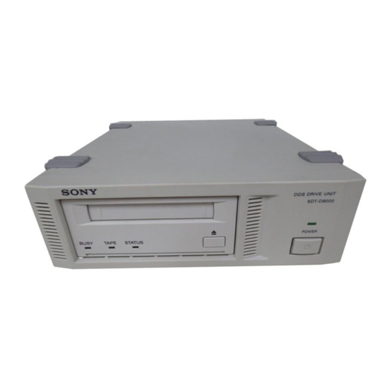 Sony SDT-D9000 Manuals