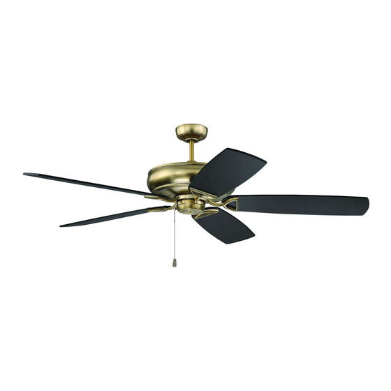 User Manuals: Craftmade Supreme Air 62 Ceiling Fan